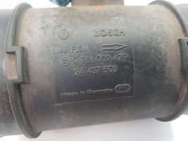 Opel Frontera B Mass air flow meter 0281002479