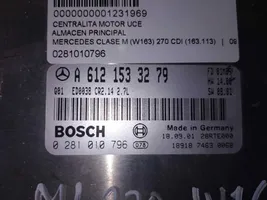 Mercedes-Benz ML W163 Блок управления двигателя A6121533279