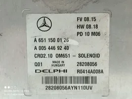 Mercedes-Benz C W204 Moottorin ohjainlaite/moduuli A6511500126