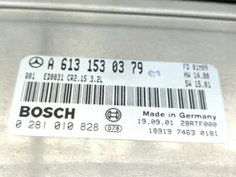 Mercedes-Benz S W220 Unidad de control/módulo del motor A6131530379