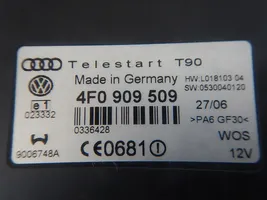 Audi A6 Allroad C6 Centralina/modulo riscaldamento ausiliario 4F0909509T