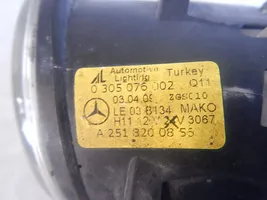 Mercedes-Benz R W251 Światło przeciwmgłowe przednie A2518200856