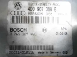 Audi A8 S8 D3 4E Ajonestolaitteen ohjainlaite/moduuli 0265109460