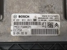 Peugeot 5008 II Sterownik / Moduł ECU 0281031043