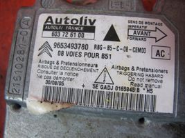 Citroen C4 I Zestaw poduszek powietrznych z panelem 96471578ZD