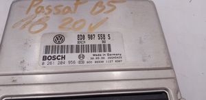 Volkswagen PASSAT B5 Moottorinohjausyksikön sarja ja lukkosarja 0261204956