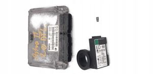 Opel Astra G Engine ECU kit and lock set 09133267