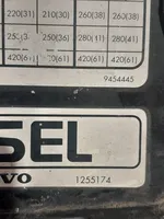 Volvo S60 Bouchon, volet de trappe de réservoir à carburant 9454445