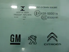 Peugeot Rifter Aizmugurējais virsbūves sānu stikls 43R-000016