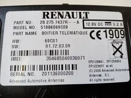 Renault Fluence GPS navigation control unit/module 282757437R