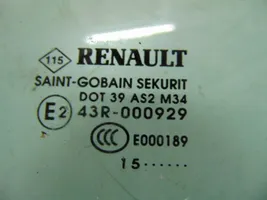 Renault Talisman Vitre de fenêtre porte arrière 