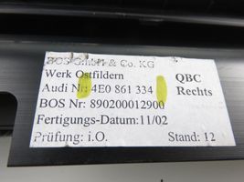 Audi A8 S8 D3 4E Tendina parasole manuale finestrino posteriore 