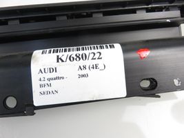 Audi A8 S8 D3 4E Roleta manualna przeciwsłoneczna tylnej szyby 