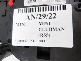Mini One - Cooper Clubman R55 Tachimetro (quadro strumenti) 