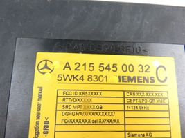 Mercedes-Benz CL C215 Sterownik / Moduł centralnego zamka 5WK48301