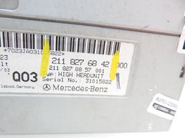 Mercedes-Benz E AMG W211 Radio/CD/DVD/GPS-pääyksikkö 