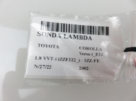 Toyota Corolla Verso E121 Sensore della sonda Lambda 