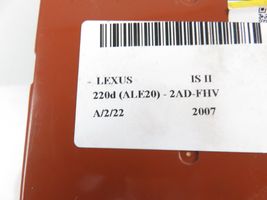 Lexus IS 220D-250-350 Sterownik / Moduł komfortu 1776006320