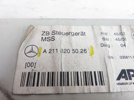 Mercedes-Benz E AMG W211 Muut ohjainlaitteet/moduulit 