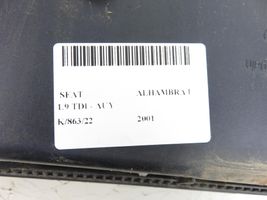 Seat Alhambra (Mk1) Listwa oświetlenie tylnej tablicy rejestracyjnej 