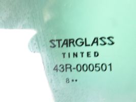 Microcar M.GO Galinis šoninis kėbulo stiklas 