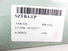 Volvo 850 Szyba drzwi przednich 