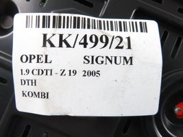 Opel Signum Spidometrs (instrumentu panelī) 