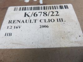 Renault Clio III Silencieux arrière / tuyau d'échappement silencieux 