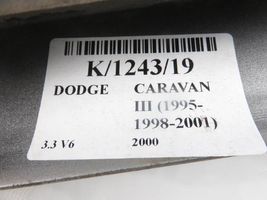 Dodge Caravan Galinio dangčio numerio apšvietimo juosta A0014676462