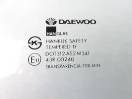 Daewoo Tacuma Vitre de fenêtre porte arrière 