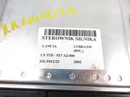 Lancia Lybra Centralina/modulo del motore 0281010338