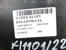 Chevrolet Equinox Zamek klapy tylnej / bagażnika 