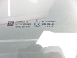 Chevrolet Equinox Rear door window glass 