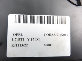 Opel Corsa C Korin keskiosan ohjainlaite 313203739