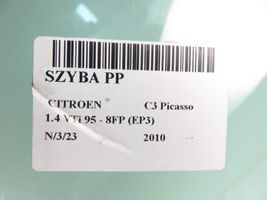 Citroen C3 Picasso Szyba drzwi przednich 