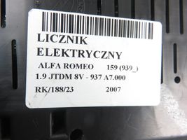 Alfa Romeo 159 Tachimetro (quadro strumenti) A2C53172586