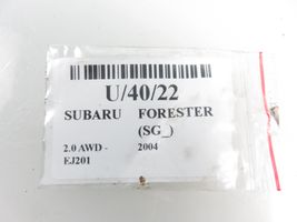 Subaru Forester SG Tuyau de conduite principale de carburant FBJC101