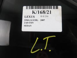 Lexus IS 220D-250-350 Szyba karoseryjna tylna 
