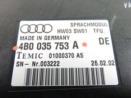 Audi A6 S6 C5 4B Citu veidu vadības bloki / moduļi 