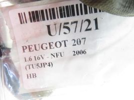 Peugeot 207 Molla elicoidale posteriore 