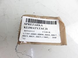 Renault Clio II Ilmastointilaitteen kompressorin pumppu (A/C) 