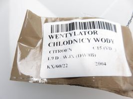 Citroen C15 Jäähdyttimen jäähdytinpuhallin 