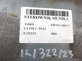 Ford Fiesta Centralina/modulo del motore 3S6112A650LA