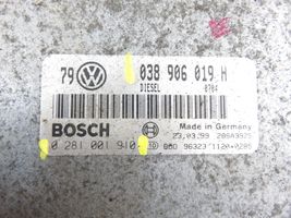 Volkswagen Bora Sterownik / Moduł ECU 038906019H