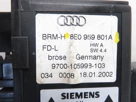Audi A4 S4 B6 8E 8H Takaoven ikkunan nostomoottori 
