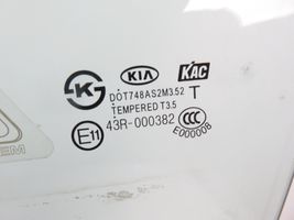 KIA Rio Vitre de fenêtre porte avant (coupé) 