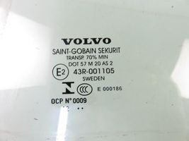 Volvo V60 Vetro del finestrino della portiera posteriore 