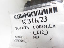 Toyota Corolla E120 E130 Turbina 