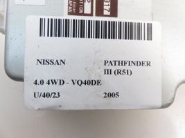 Nissan Pathfinder R51 Pavarų dėžės reduktorius (razdatkės) valdymo blokas 