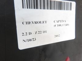 Chevrolet Captiva Grotelės apatinės (trijų dalių) 